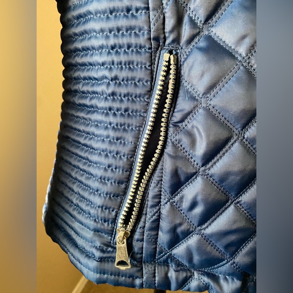 Marc New York Andrew Marc - Navy Blue Quilted Puffer Jacket - Sz Small - Picture 3 of 12